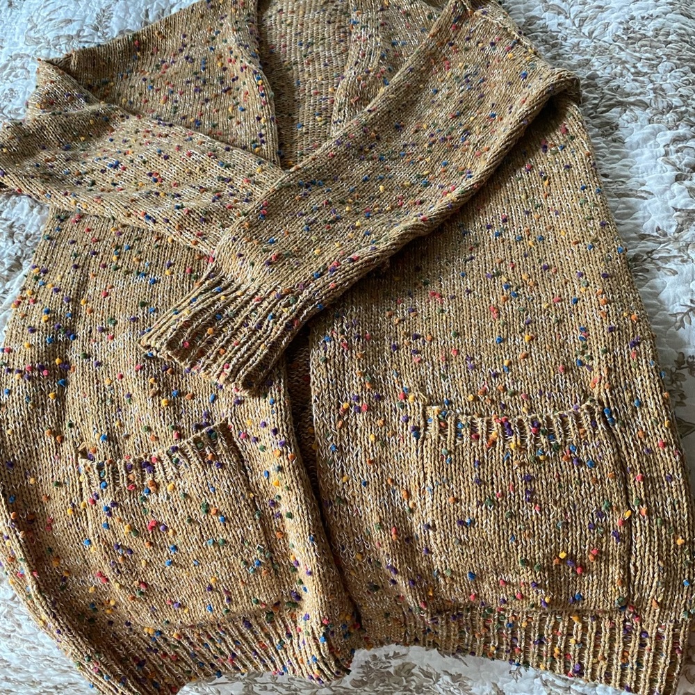 COPY - Heavy open cardigan with pockets